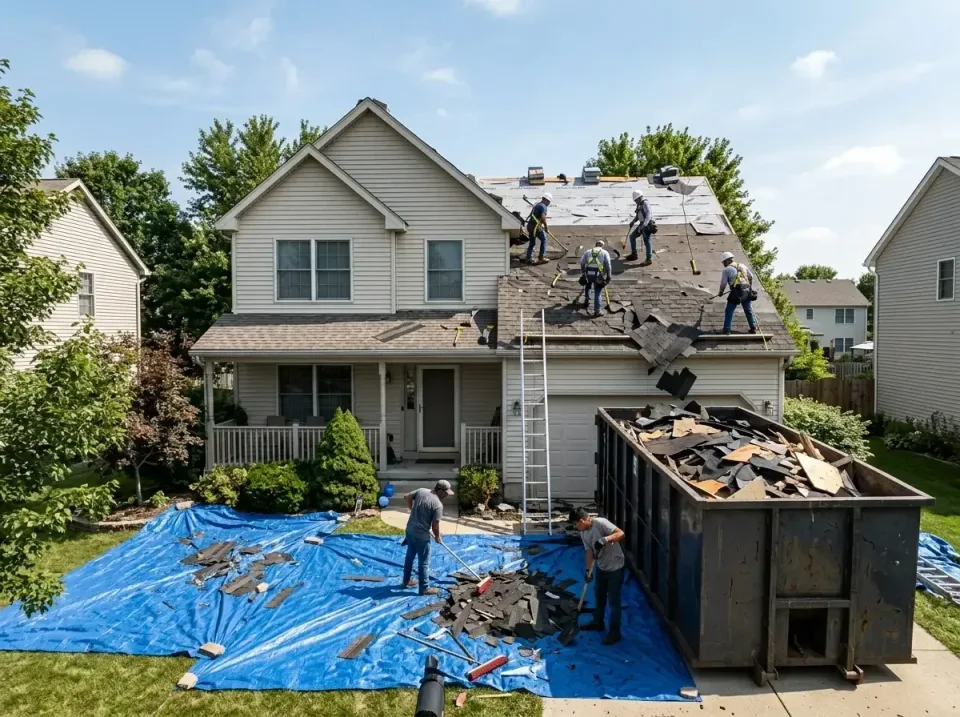 roof-replacement-debris-remova-004 — frequently asked questions, Cheapest Dumpster Rentals in Graceville, FL